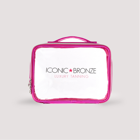 Iconic Bronze Cosmetic Bag