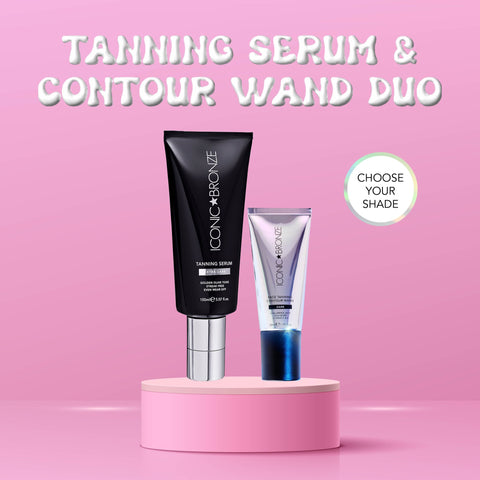 Tanning Serum & Contour Wand Duo