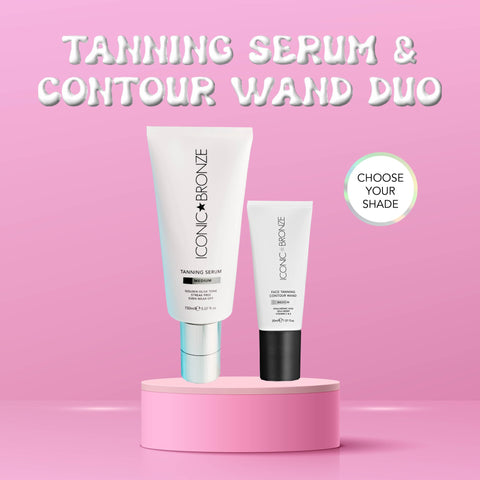 Tanning Serum & Contour Wand Duo